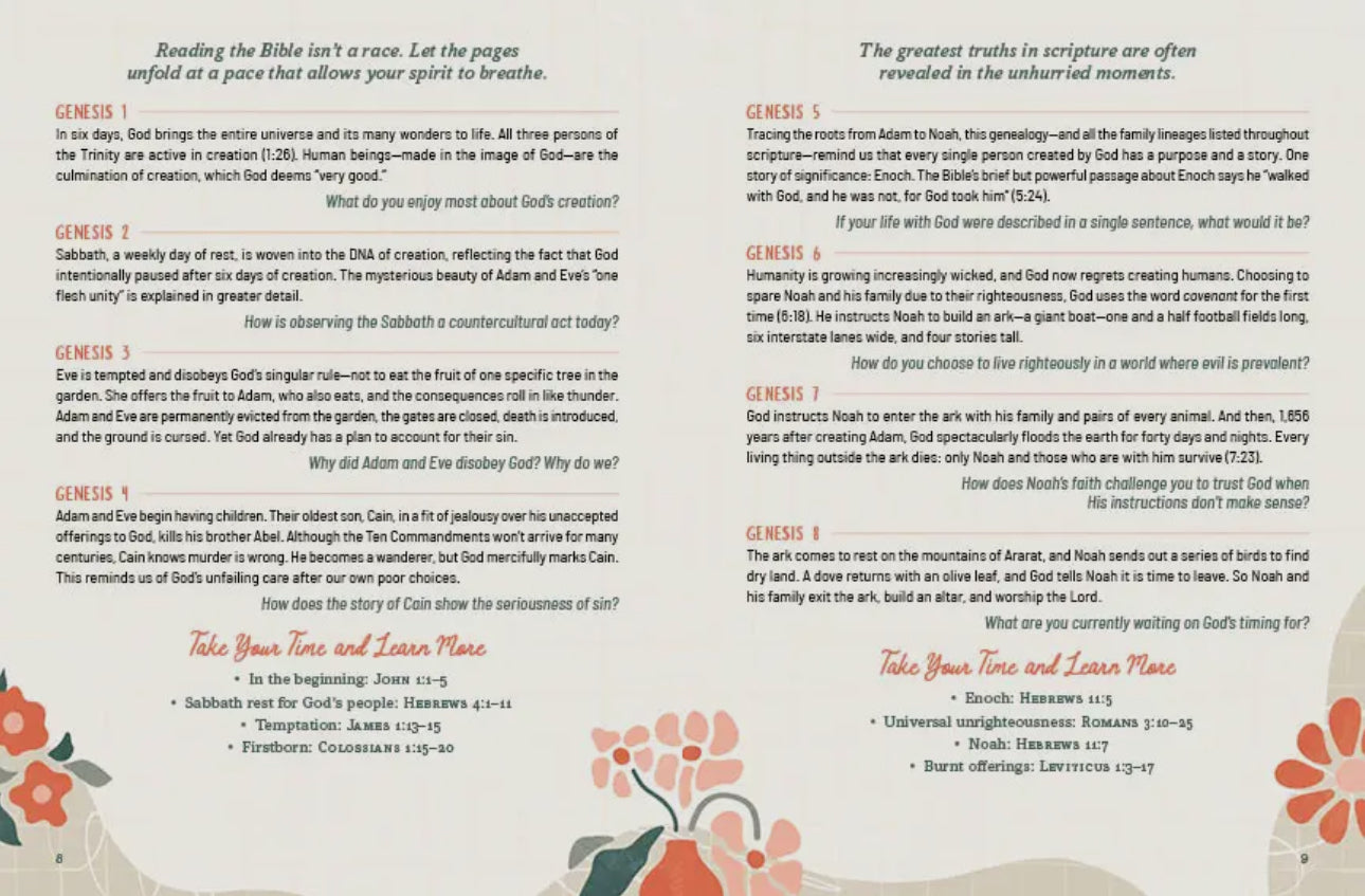 Taking Your Time Through the Bible