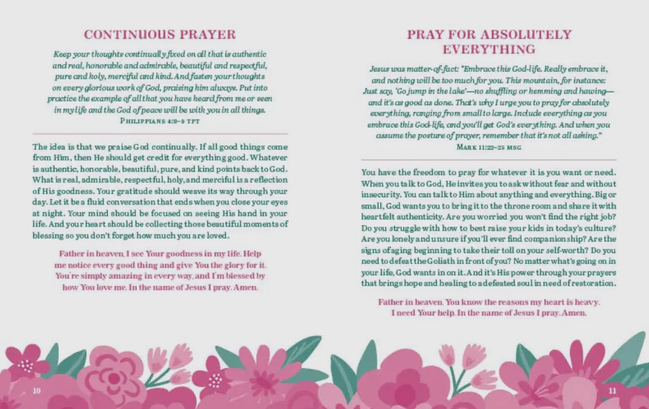 Pray and Never Give Up