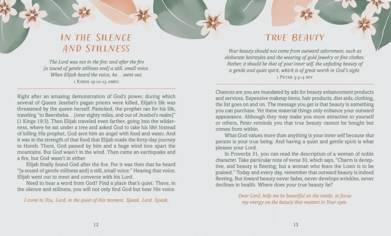 Quiet-Time Devotions For Women