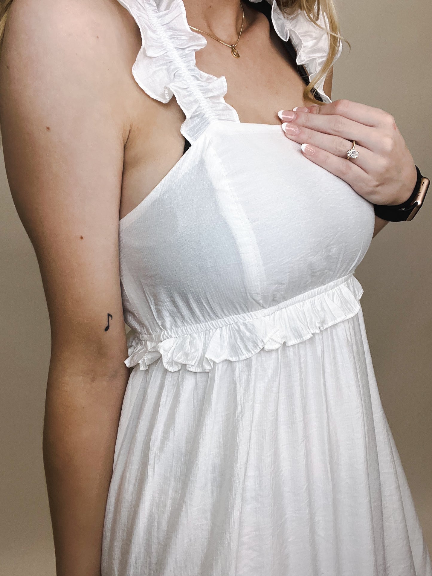 Timeless White Dress