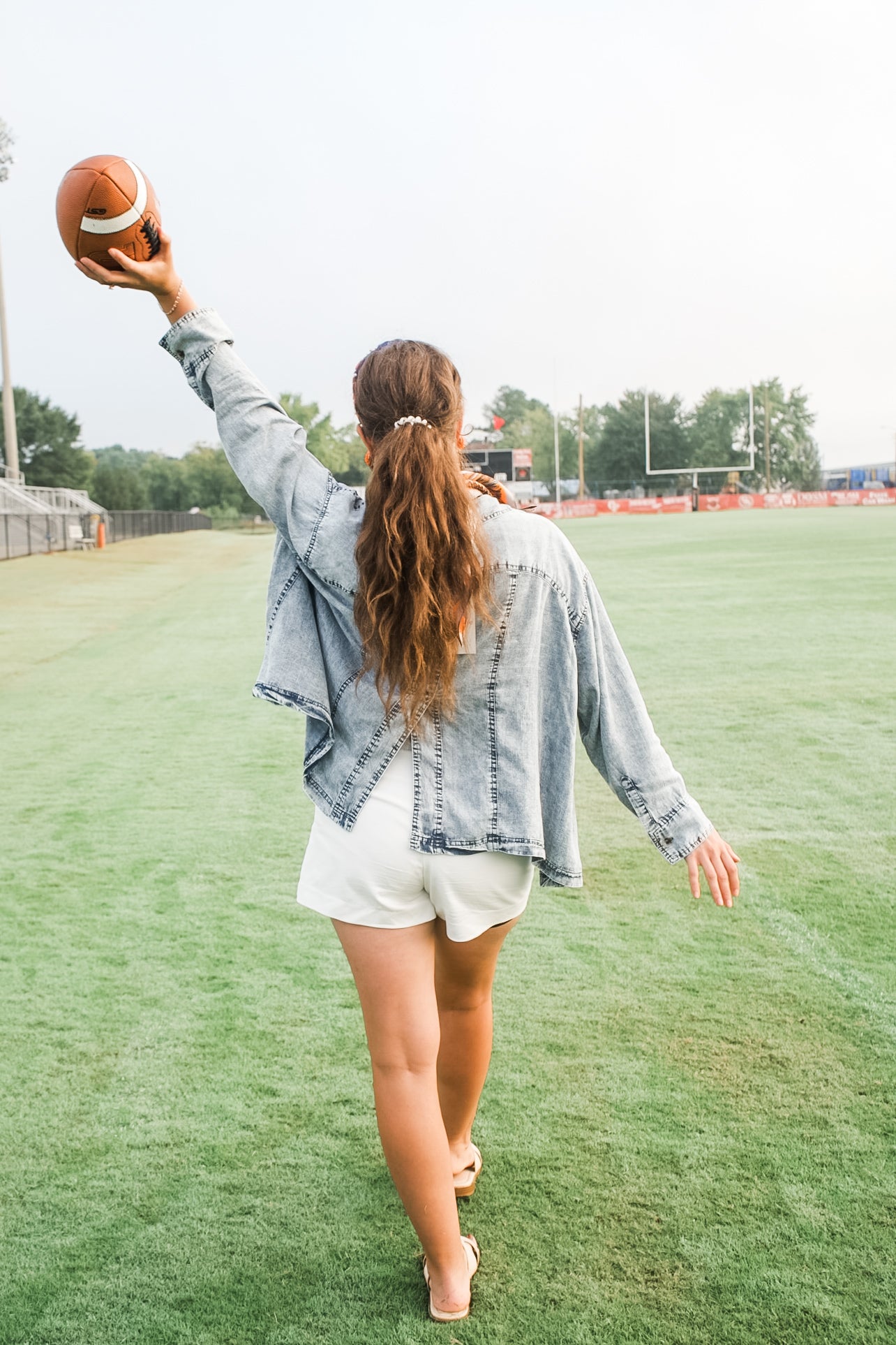 Boujee with Boots Denim Top