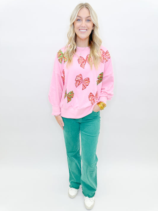 Blitzen Bows Sweatshirt