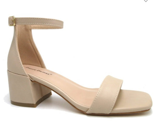 City Street Block Heel Sandal