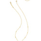 Elisa Lattice Frame Short Pendant Necklace
