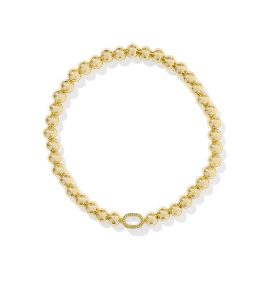 Mini Elaina Stretch Bracelet Gold