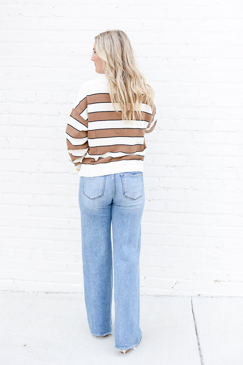 Small Town Stripe Sweater