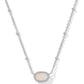 Mini Elisa Satellite Necklace Silver