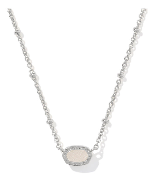 Mini Elisa Satellite Necklace Silver