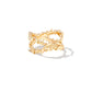 Rosalie Double Band Ring Gold