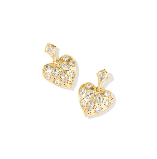 Holland Heart Drop Earrings