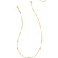 Elisa Lattice Frame Short Pendant Necklace
