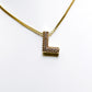 Diamond Initial Necklace