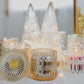 Gilded Cinnamon 8oz Petite Shimmer Candle (Iridescent)