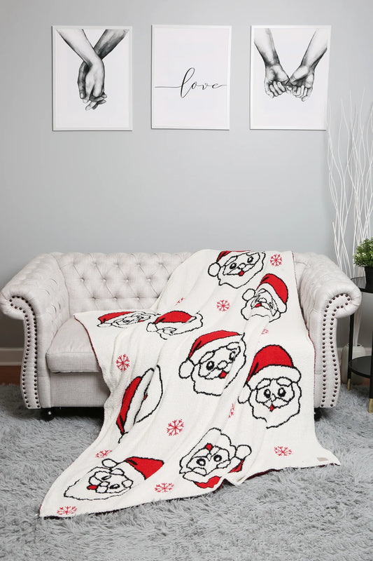 CHRISTMAS PATTERN LUXURY SOFT THROW BLANKET