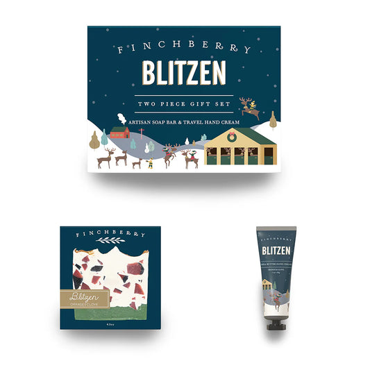 Finch Berry Holiday Blitzen - 2 Piece Gift Set