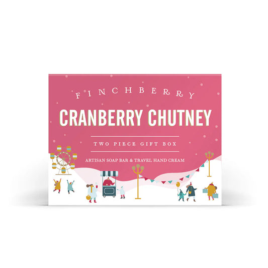 Finch Berry Holiday Cranberry Chutney - 2 Piece Gift Box