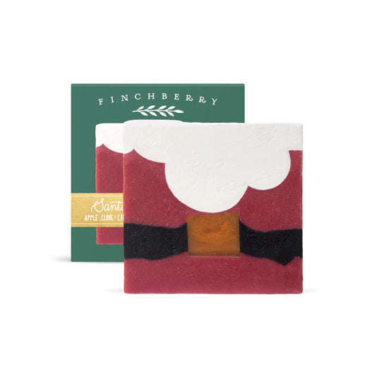 Finch Berry Holiday Santa - Handcrafted Soap