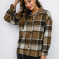 Plaid Button-Down Jacket