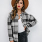 Plaid Button-Down Jacket