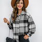 Plaid Button-Down Jacket