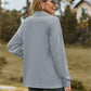 Collared Neck Long Sleeve Blouse