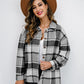 Plaid Button-Down Jacket