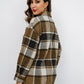 Plaid Button-Down Jacket