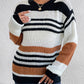 Striped Round Neck Sweater