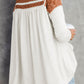 Round Neck Printed Shoulder T-Shirt