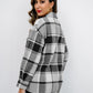 Plaid Button-Down Jacket