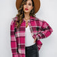 Plaid Button-Down Jacket