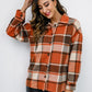 Plaid Button-Down Jacket