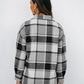 Plaid Button-Down Jacket