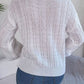 Johnny Collar Drop Shoulder Sweater