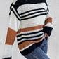 Striped Round Neck Sweater