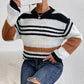Striped Round Neck Sweater