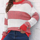 Full Size Round Neck Drop Shoulder Sweater