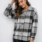 Plaid Button-Down Jacket
