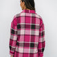 Plaid Button-Down Jacket
