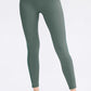 Wide Waistband Slim Fit Long Sports Pants