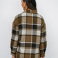 Plaid Button-Down Jacket