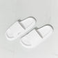 MMShoes Arms Around Me Open Toe Slide in White