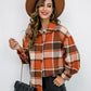 Plaid Button-Down Jacket