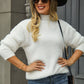 Turtle Neck Long Sleeve Pullover Sweater